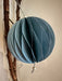 KI-generiertes Bild,3x XL Papier Wabenball Grün Blau Weiß 15cm Deko-Anhänger Weihnachten Baumschmuck