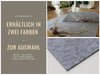KI-generiertes Bild,2x Filz Tischset Platzset Hirschgeweih Hellgrau 45cm Rechteckig Platzdeckchen Platzmatte