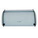 KI-generiertes Bild,Vintage Brotkasten Ice Blau 34cm Metall Retro Brotbox Aufbewahrungskorb