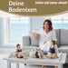 KI-generiertes Bild,Deko Figuren Set 3x Badenixe XL Figur Molly Maritim Blau Weiß Badeanzug Objekt