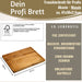 KI-generiertes Bild,Profi Holz Schneidebrett 47x36cm XL Akazie Küchenbrett Tranchierbrett