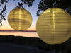KI-generiertes Bild,Design Solar LED Lampion Gelb 30cm Lichtsensor Nylon Gartenlaterne Hängelampe