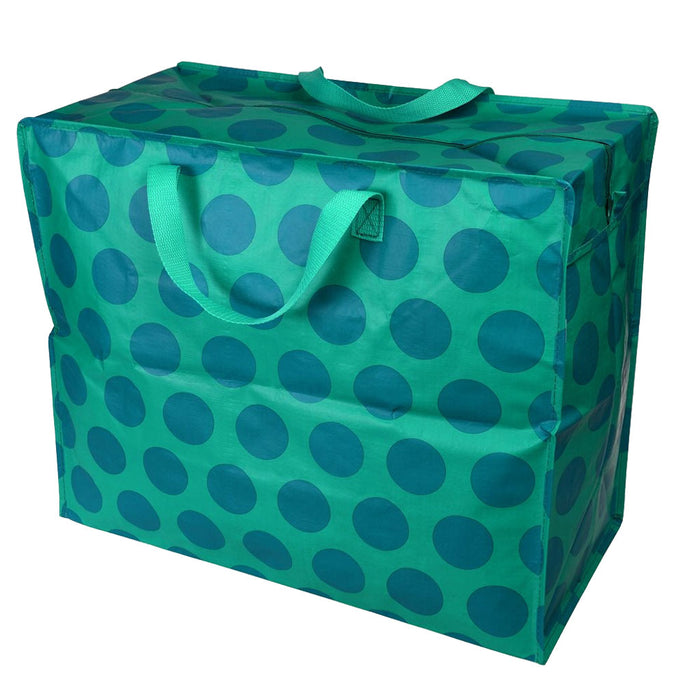 KI-generiertes Bild,XXL Jumbo Bag Blau Türkis Spotlight 55cm Aufbewahrungstasche Einkaufstasche