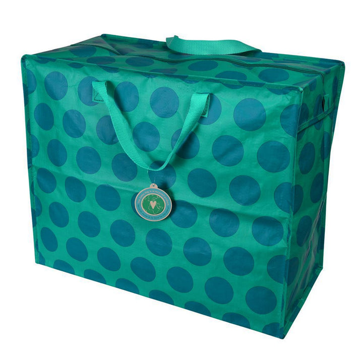 KI-generiertes Bild,XXL Jumbo Bag Blau Türkis Spotlight 55cm Aufbewahrungstasche Einkaufstasche