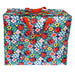 KI-generiertes Bild,XXL Jumbo Bag Blumen Marienkäfer 55cm Aufbewahrungstasche Einkaufstasche