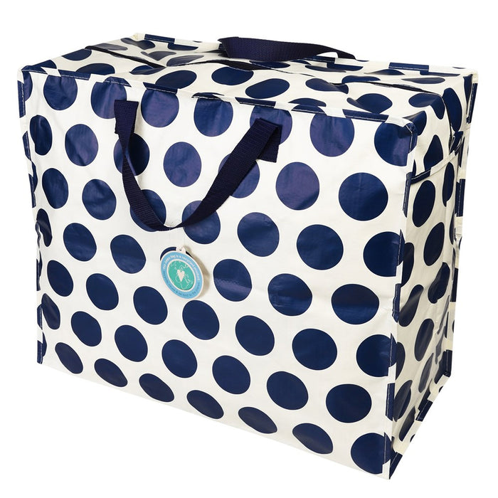 KI-generiertes Bild,XXL Jumbo Bag Navy Blue Spotlight 55cm Aufbewahrungstasche Einkaufstasche