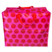 KI-generiertes Bild,XXL Jumbo Bag Pink Rot Spotlight 55cm Aufbewahrungstasche Einkaufstasche