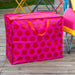 KI-generiertes Bild,XXL Jumbo Bag Pink Rot Spotlight 55cm Aufbewahrungstasche Einkaufstasche