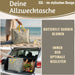 KI-generiertes Bild,XXL Jumbo Bag Blumen 55cm Aufbewahrungstasche Einkaufstasche