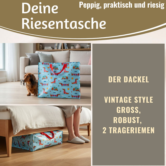 KI-generiertes Bild,XXL Jumbo Bag 55cm Aufbewahrungstasche Einkaufstasche