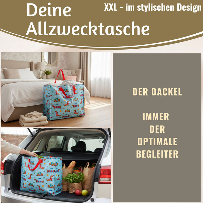 KI-generiertes Bild,XXL Jumbo Bag 55cm Aufbewahrungstasche Einkaufstasche