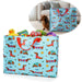 KI-generiertes Bild XXL Jumbo Bag Dackel Sausage 55cm Kunststoff Aufbewahrungstasche Einkaufstasche