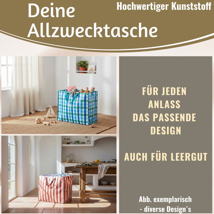 KI-generiertes Bild,XXL Jumbo Bag Cherry - Kirschen 55cm Aufbewahrungstasche Einkaufstasche