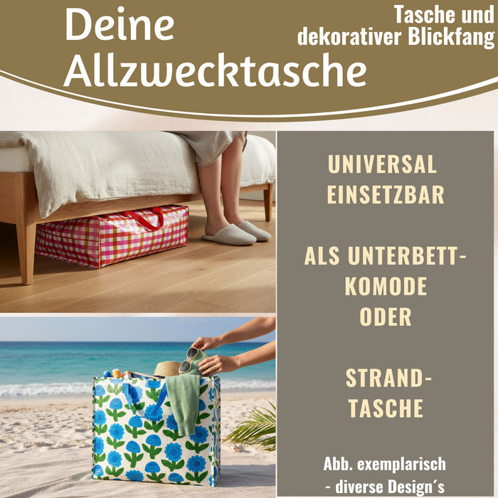 KI-generiertes Bild,XXL Jumbo Bag Cherry - Kirschen 55cm Aufbewahrungstasche Einkaufstasche