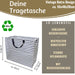 KI-generiertes Bild,XXL Jumbo Bag Nautical Stripes gestreift 55cm Aufbewahrungstasche Einkaufstasche