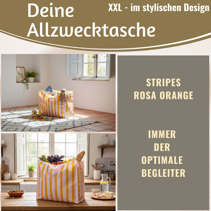 KI-generiertes Bild,XXL Jumbo Bag 55cm Aufbewahrungstasche Einkaufstasche