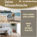 KI-generiertes Bild,XXL Jumbo Bag Wild Flowers 55cm Aufbewahrungstasche Einkaufstasche