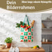 KI-generiertes Bild,Shopper Einkaufstasche Daisy Pink Grün faltbar Strandtasche Tragetasche