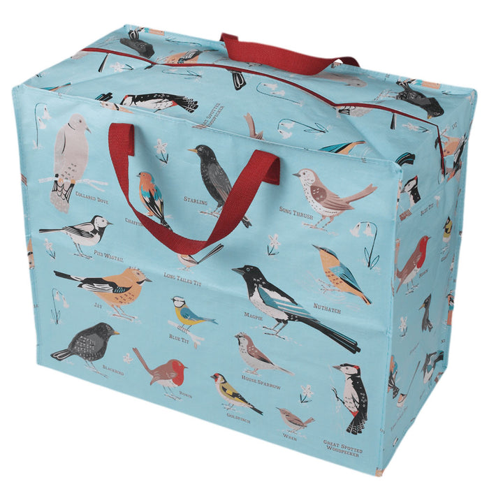 KI-generiertes Bild,XXL Jumbo Bag Garden Birds 55cm Aufbewahrungstasche Einkaufstasche