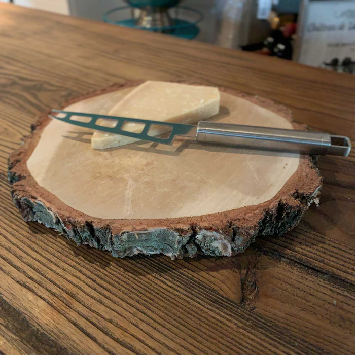 KI-generiertes Bild,Rindenbrett Baumscheibe Birke Rund Holz Ø 22-26cm Astscheibe Rindenscheibe