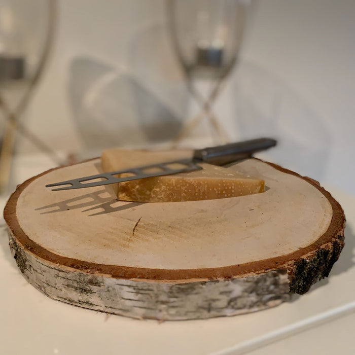 KI-generiertes Bild,Rindenbrett Baumscheibe Birke Rund Holz Ø 22-26cm Astscheibe Rindenscheibe