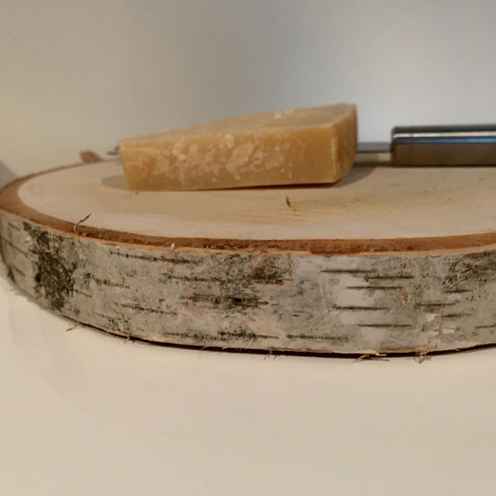 KI-generiertes Bild,Rindenbrett Baumscheibe Birke Rund Holz Ø 22-26cm Astscheibe Rindenscheibe
