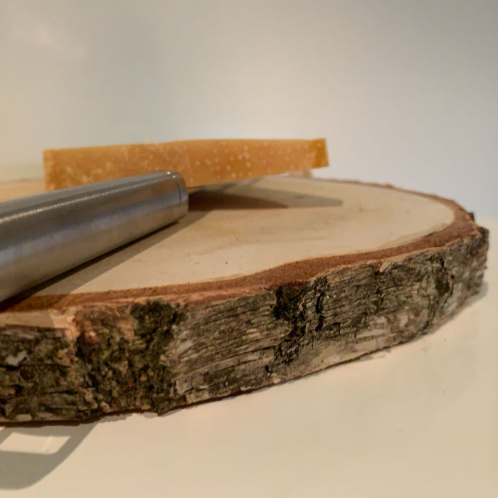 KI-generiertes Bild,Rindenbrett Baumscheibe Birke Rund Holz Ø 22-26cm Astscheibe Rindenscheibe