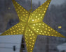 KI-generiertes Bild,3D Samt Leuchtstern Ø 40cm Grün 10 LED Beleuchtet Weihnachtsstern Papierstern