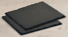 KI-generiertes Bild,Schieferplatte 2´er Set 20x20cm Servierplatte Schieferteller Tischset Sushi Deko