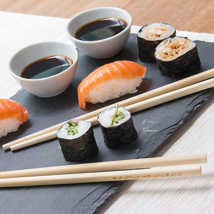 KI-generiertes Bild,Schieferplatte 30x20cm Servierplatte Schieferteller Tischset Sushi Deko