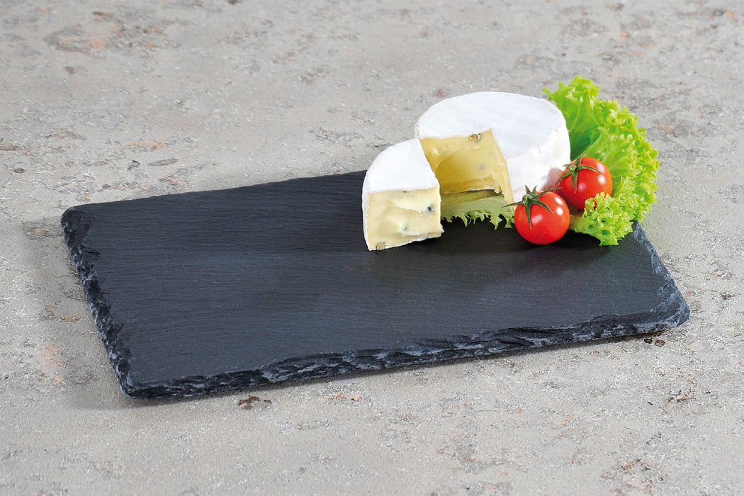 KI-generiertes Bild,Schieferplatte 30x20cm Servierplatte Schieferteller Tischset Sushi Deko