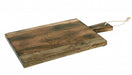 KI-generiertes Bild,XL Mango Holz Schneidebrett 44cm auf Füßen Vesperbrett Schneidbrett Serviertablett