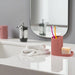 KI-generiertes Bild,Design Spülbecken Organizer Alt Rosa Waschbecken Schwammhalter Schwammablage