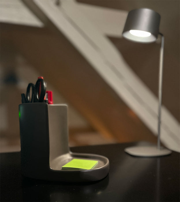 KI-generiertes Bild,Design Spülbecken Organizer Grau Braun Waschbecken Schwammhalter Schwammablage