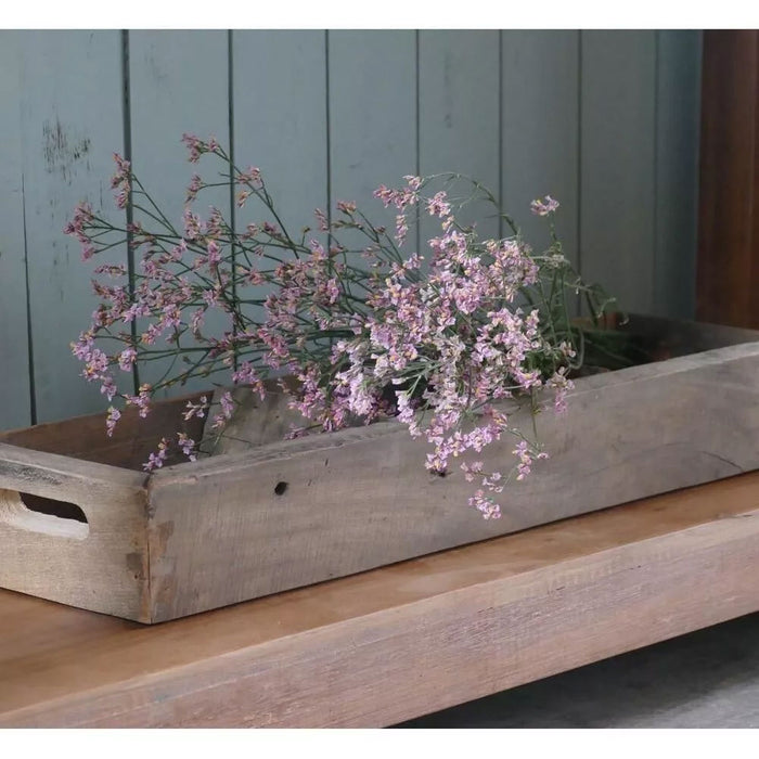 KI-generiertes Bild,XL Holz Serviertablett Griffe 61x17cm Fundholz Grifftablett Deko Tablett