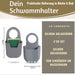 KI-generiertes Bild,Silikon Schwammhalter 2´er Set Wasserhahn Halterung für Küchenspüle Waschbecken
