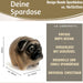 KI-generiertes Bild,Keramik Hunde Spardose Mops 13cm Sparbüchse Sparschwein abschließbar Geschenk