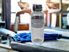 KI-generiertes Bild,XL Sportflasche Trinkflasche 1500ml Grau Wasserflasche auslaufsicherer Klappdeckel