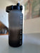 KI-generiertes Bild,XXL Wasserflasche 2000ml Grau Sportflasche Trinkflasche Klappdeckel auslaufsicher
