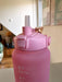 KI-generiertes Bild,XXL Wasserflasche 2000ml Blau Sportflasche Trinkflasche Klappdeckel auslaufsicher