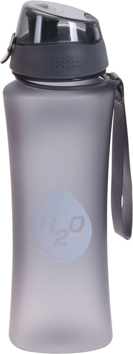 KI-generiertes Bild,Sportflasche Trinkflasche 650ml Grau Wasserflasche auslaufsicherer Klappdeckel