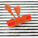 KI-generiertes Bild,Canvas Statement Armband Amore ?? Neon Gold Quasten besticktes Webarmband