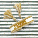 KI-generiertes Bild,Canvas Statement Armband J'ADORE Gold Quasten besticktes Webarmband