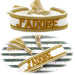 KI-generiertes Bild Canvas Statement Armband J'ADORE Gold Quasten besticktes Webarmband