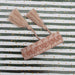 KI-generiertes Bild,Canvas Statement Armband Relax Breathe Enjoy Rose Quasten besticktes Webarmband