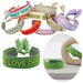 KI-generiertes Bild Canvas Statement Armband Smile Love Dream Quasten besticktes Webarmband