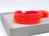 KI-generiertes Bild,Canvas Statement Armband Summer Breeze Neon Quasten besticktes Webarmband