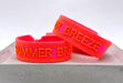 KI-generiertes Bild,Canvas Statement Armband Summer Breeze Neon Quasten besticktes Webarmband