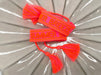 KI-generiertes Bild,Canvas Statement Armband Summer Breeze Neon Quasten besticktes Webarmband