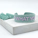 KI-generiertes Bild,Canvas Statement Armband Do what you Love Quasten besticktes Webarmband